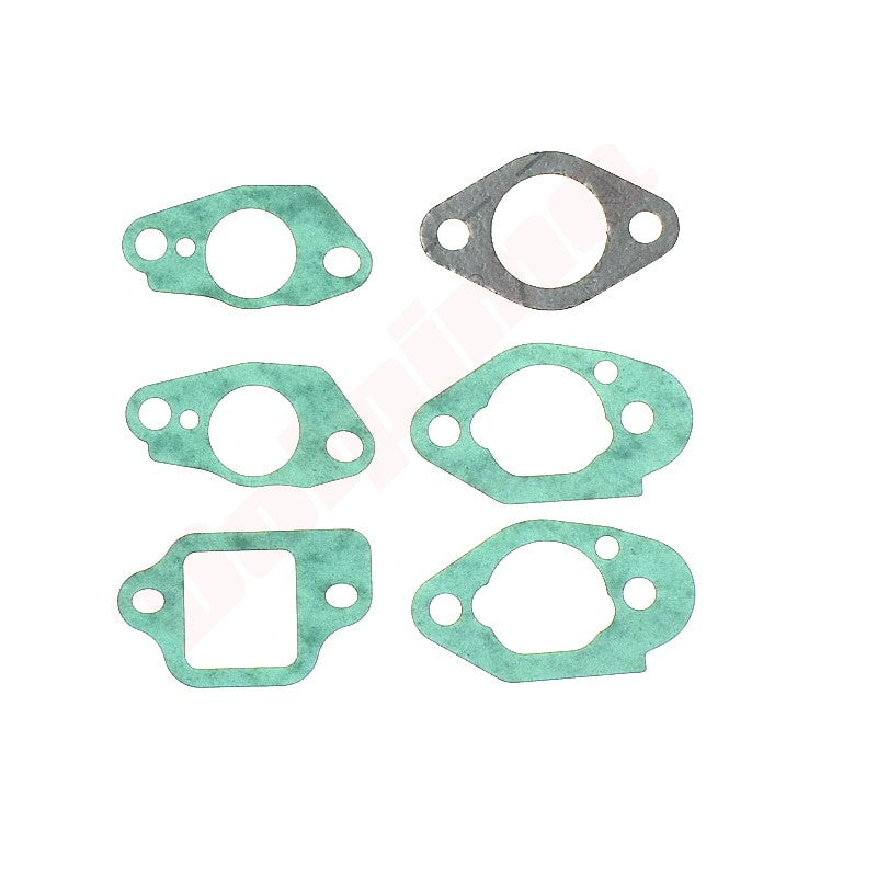 Pakkingset passend op HONDA GCV160 , GCV190 6pc ( 16212-ZL8-000 , 16221-883-800 , 16228-ZL8-000 , 18381-ZL8-305 )