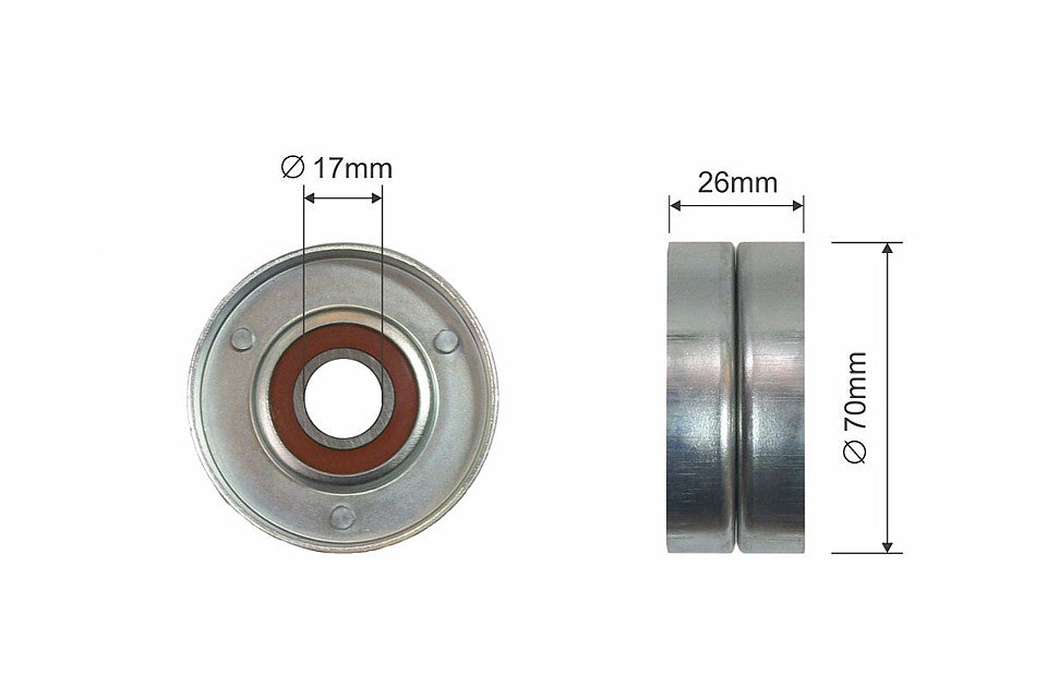 Pulley Idler V-Belt OEM 97184929