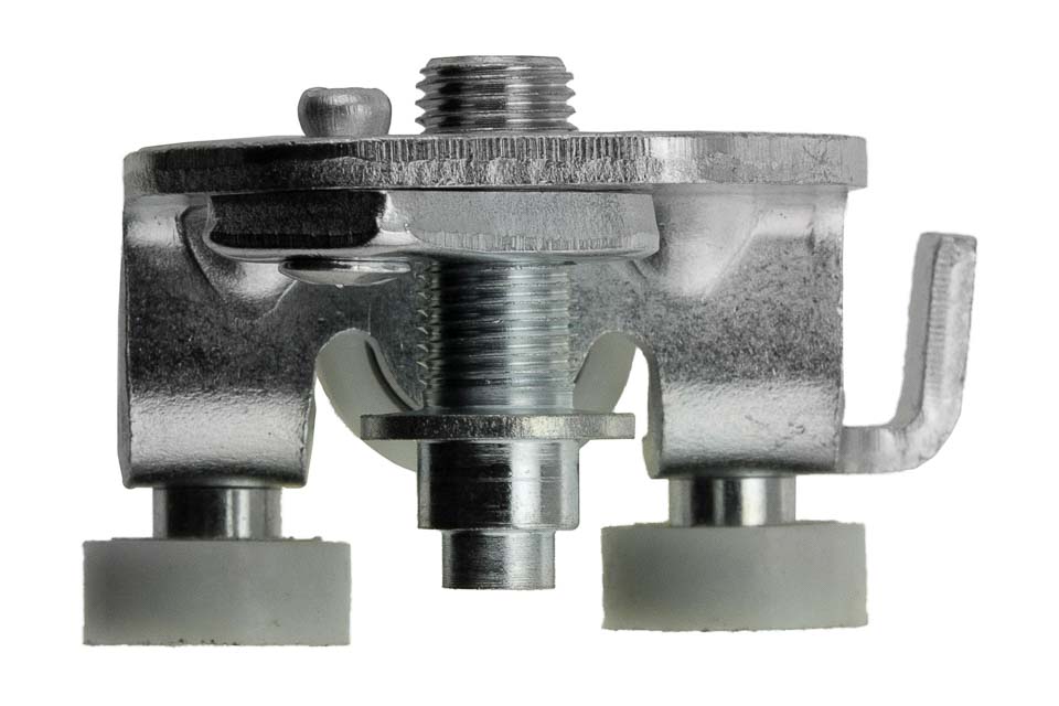 Rolgeleiding, schuifdeur boven