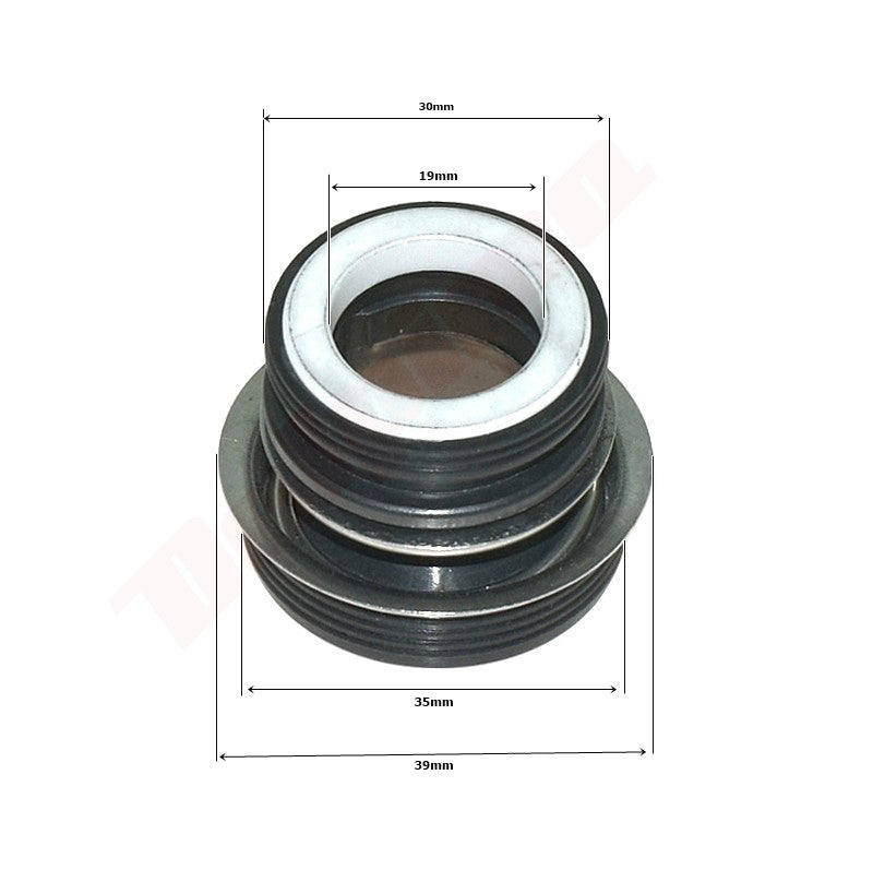 Keerring passend op POMPY WODY 19x35mm 104-20 P