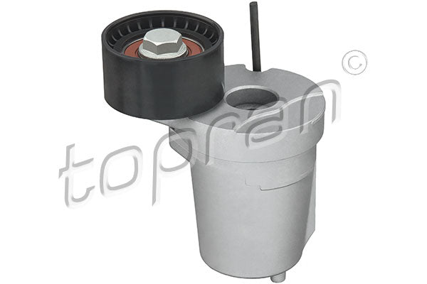 spanelement, geribde riem