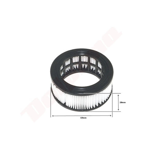 Luchtfilter passend op Chinese kettingzaag 45 cc R 64x45x28 BLACK