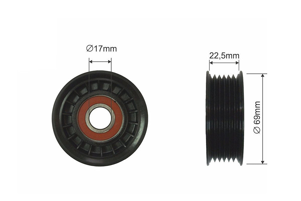 Spanrol, V-riem OEM L372-15-980