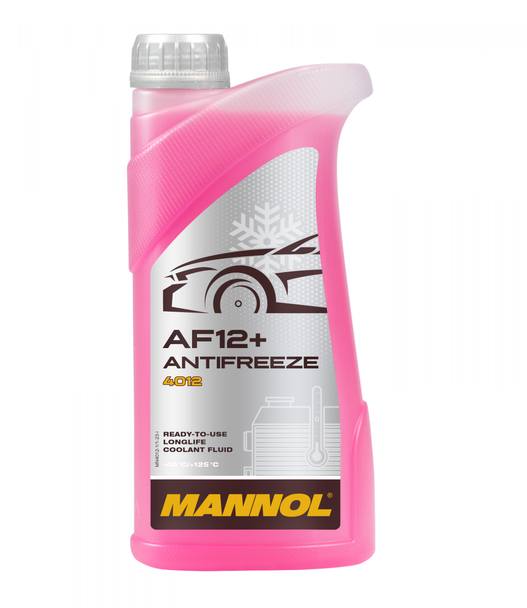 MANNOL Koelvloeistof AF12+ (-40 °C) Longlife 4012