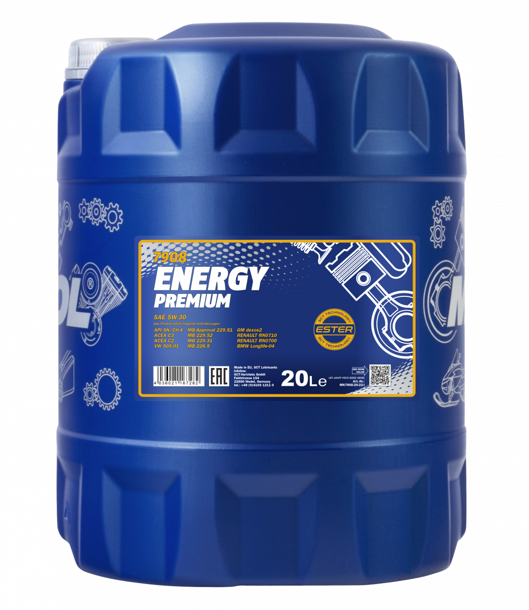 Motorolie 5W-30 Energy Premium