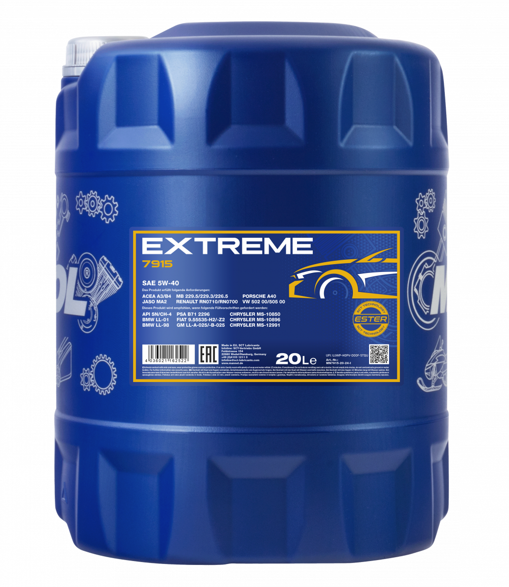 Motorolie 5W-40 Extreme