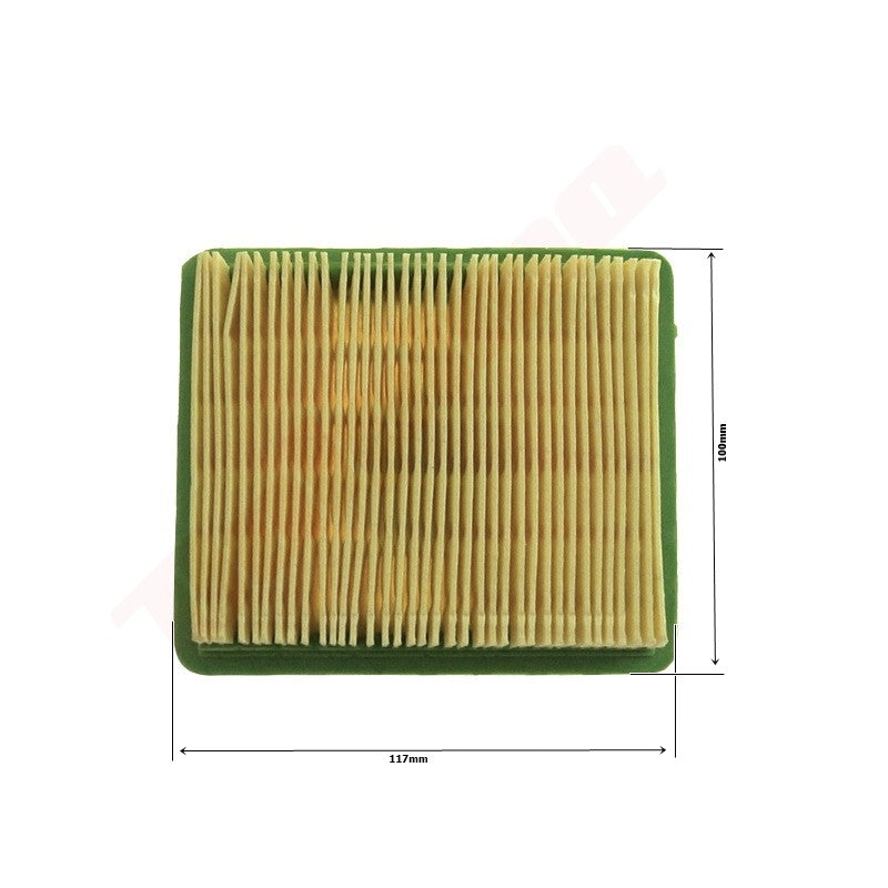 Luchtfilter passend op Chinese maaier 117x100x28 NGP675-S510 , NGP675-S511 , LONCIN , TREX