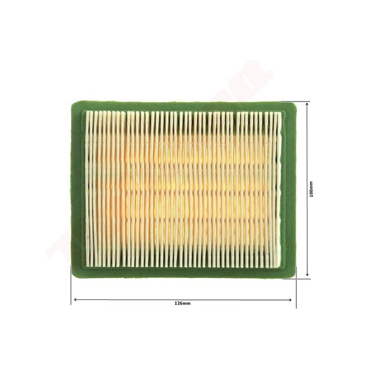 Luchtfilter passend op Chinese maaier 126x100x29 DAYE DG450 , DG600 ( 01-12012 , GNDG600-117 )