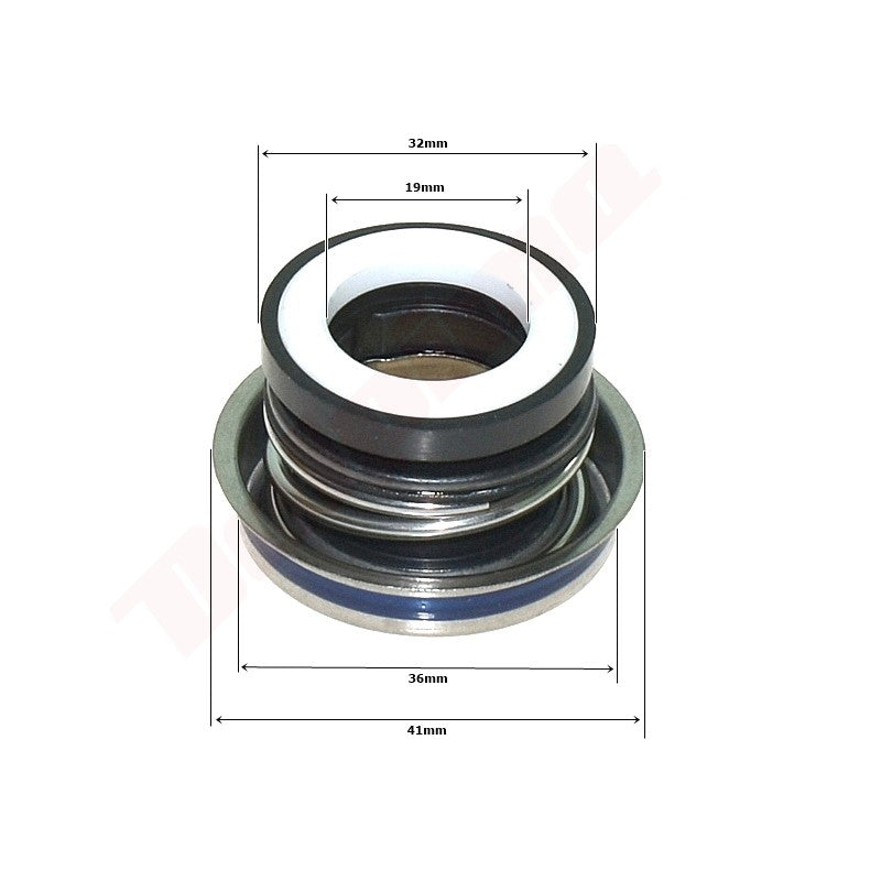 Keerring passend op POMPY WODY  19x32x36mm 104-20