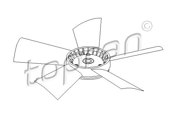 koelventilatorwiel, motorkoeling