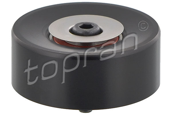 omlooprol, geribde riem