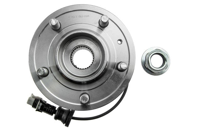 Wiellagerset achteras