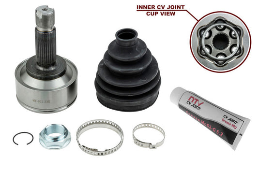 Homokineet reparatie set