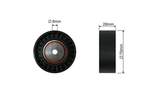 Spanrol, poly V-riem