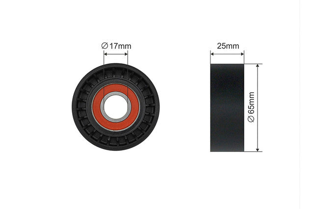 Spanrol, poly V-riem